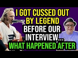 I Got CUSSED OUT by Legend Before our Interview…WHAT HAPPENED After Was PRICELESS!-Professor of Rock