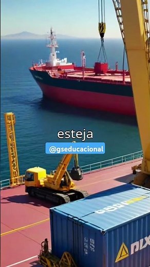 Como o Container é Carregado no Navio. Logística no Comércio Exterior