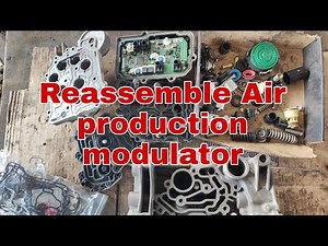 Reassemble Air production modulator | Repair air production modulator