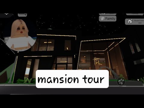 MY NEW MANSION TOUR | ROBLOX BROOKHAVEN | FIRST VOICE OVER VIDEO.