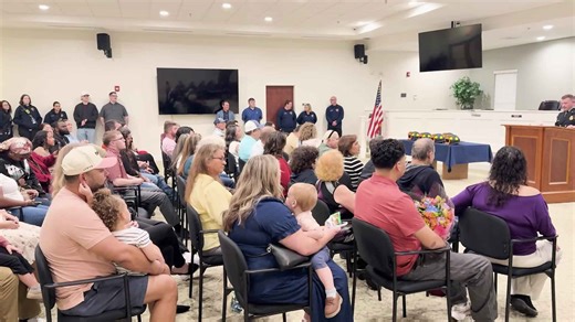 Bryan County Fire and Rescue graduation