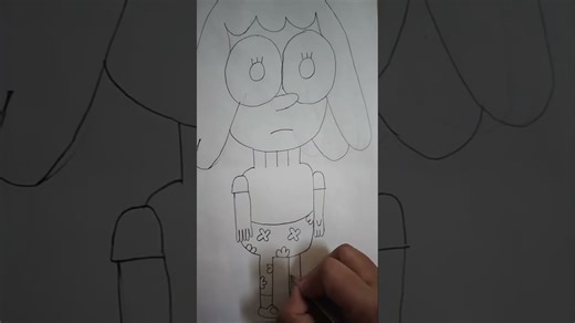 Malessica drawing - Clarence...!#shorts #viralshorts #drawing #cartoon