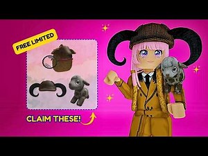 How to Get FREE Sheep Detective UGC in Roblox! 🐑 (Backpack, Horns, Plushie)
