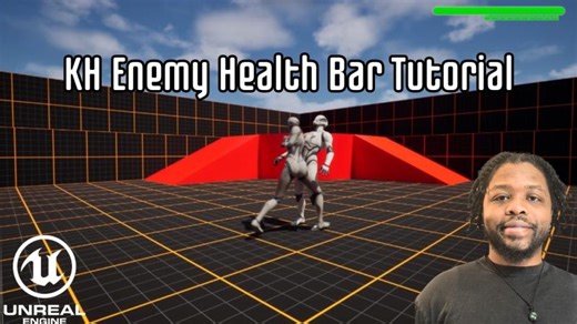 Kingdom Hearts Health Bar Tutorial | UI Health Component | Unreal Engine | Kyleel Goings