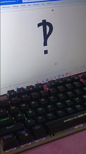 Mechanical keyboard typing test #typingasmr #keyboard #challenge