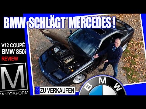 V12 BMW 850i E31 REVIEW oder warum BMW plötzlich Mercedes überholte !