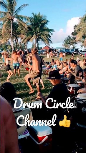Drum Circles in Hawaii 🌴... wow!!