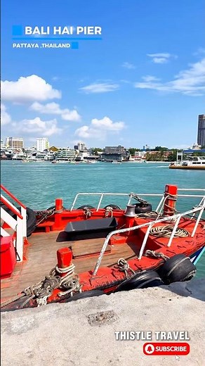 Pattaya Pier Walk 🇹🇭🌊 | Bali Hai