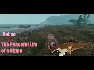 Some Hippo Shenanigans || MESOZOICO ROBLOX||
