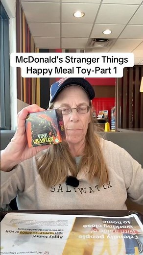 McDonald’s Netflix Stranger Things Happy Meal Toy-Part 1 #mcdonalds #happymealtoys