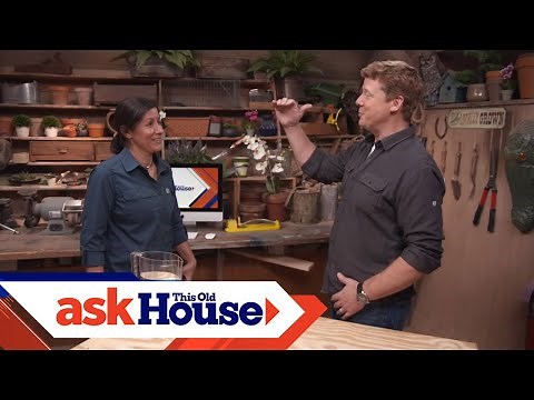 How to Turn a Feeding Trough into a Planter | Ask This Old House