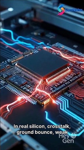 Master signal integrity in analog layouts