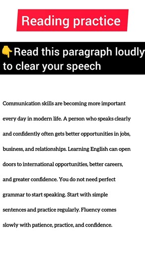 Daily English Motivation & Reading #learnenglish #speakconfidentenglish