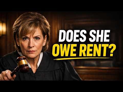 Roommate Moved Out Early - Does She Still Owe Rent? | #judgejudy Courtroom Case Explained