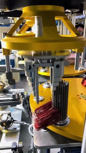 This Machine Winds Copper Wire Better Than Any Human Ever Could #satisfying #tech