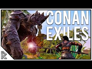 CONAN EXILES EARLY ACCESS! First Impressions, Character Creation - Conan Exiles Gameplay #1