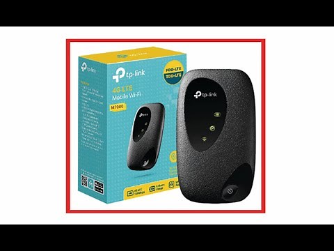 How to Setup TP-Link 4G LTE Wifi Mobile pocket router M7000