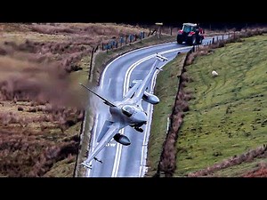 MACH LOOP BELGIAN AIR FORCE F16's 4K