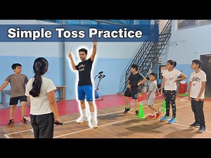 Master the Toss in Badminton | Step-by-Step Practice Video 🏸#Badminton #BadmintonTraining #gameplay