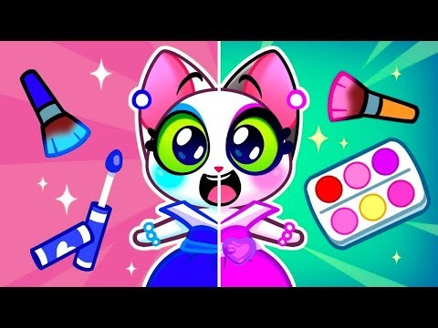 Wow! My Doll Came to Life 😺 Cat Family Fun Story | Purr-Purr Tails for Kids