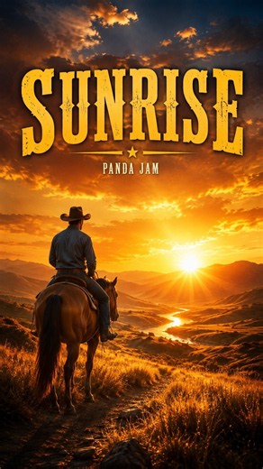 SUNRISE — Cowboy Country Song | Panda Jam