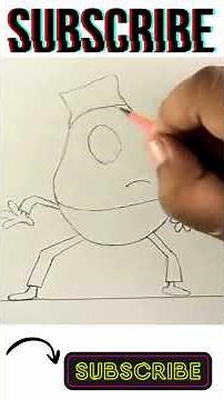 🥼 How to Draw Fat Doc from Lamput Step by Step | Easy Cartoon Drawing I