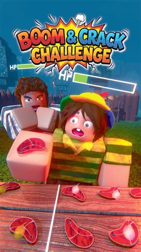 BOOM AND CRACK CHALLENGE #robloxanimation #robloxmeme #roblox #animation #meme #99nightintheforest