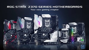 2.4K views · 183 reactions | ROG Strix Z370 motherboards come in ITX, mATX & ATX flavours, each with dual-M.2, Supreme FX audio, Aura Sync RGB personalisation and powerful overclocking features, so you can build your ultimate 8th gen rig in any size you choose. #ROGZ370 #PBA | ASUS | Facebook