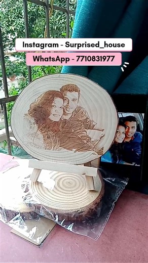 Wooden Photo Gift | Customized Order
