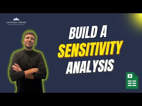 2-Variable Sensitivity Analysis in Excel (Real Estate Financial Model)