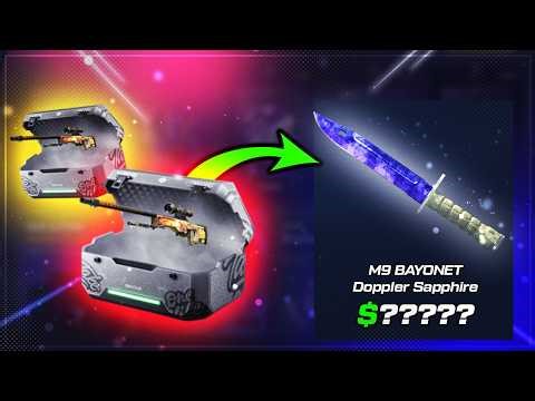 SKINCLUB SAPPHIRE WITH SPARKLES! Skinclub Case Opening