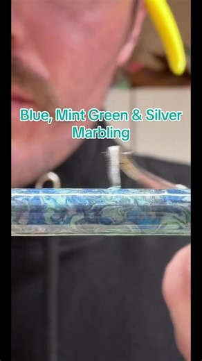 Marbling Techniques for Custom Fishing Rods
