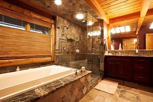 Eloghomes displays wonderful log home bathroom ideas to go with our 200 model log home gallery! www.eloghomes.com/gallery/egallery.php?id=fbgbat022 Visit now to find the spectacular log home you’ve been searching for. Take advantage of 25% off, qualify for extra gifts & receive a free building guide! Eloghomes manufactures & builds the finest & most competitively priced, energy efficient log homes with unique & stylish handcrafted appointments! Nationwide: (888) 675-3678 | Eloghomes