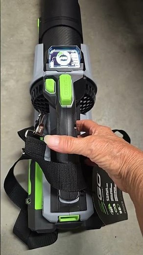 New powerful Ego Blower - is the whirring sound normal?