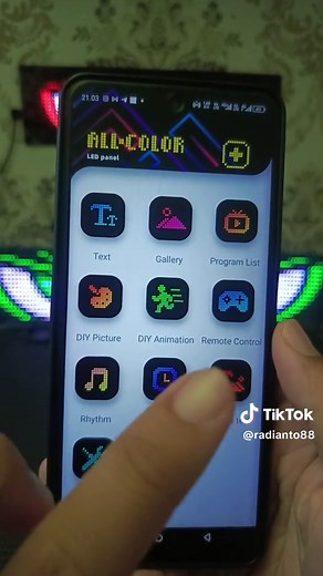 Tutorial setting strobo mata LED Matrix Panel #ledmatrixpanel #strobomataviral #lampustrobo #aksesorismobil