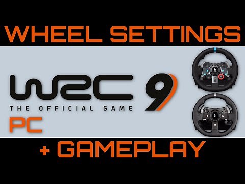 WRC 9 | **[PC]** Gameplay + Logitech G29 & G920 Wheel Settings