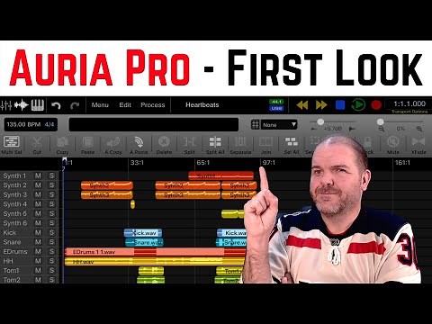 Auria Pro - Professional DAW for iPad | First Look