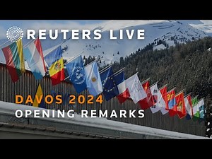 LIVE: World Economic Forum opening remarks on the first full day of Davos 2024 | Reuters