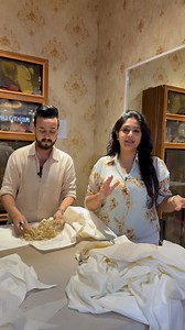 Introducing 3 panel blouse. | White feather