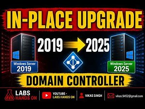 Upgrade Domain Controller from Windows Server 2019 to 2025 (In-Place Upgrade)