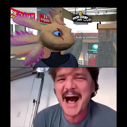 Pedro Pascal Crying for Axol