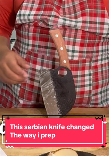 This Serbian-style Huusk knife is insanely sharp and perfect for meat, veggies, and everyday prep 🔥 Heavy-duty, balanced, and built for powerful, smooth cuts in the kitchen or on the grill. 👇 Grab your Serbian chef knife while it’s trending #chefknife #serbianknife #kitchenknife #mealprep #cookingtools