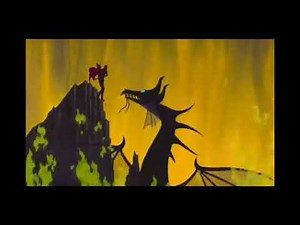 Sleeping Beauty (1959) Prince Phillip Vs. Maleficent (Dragon) (RESOUND)