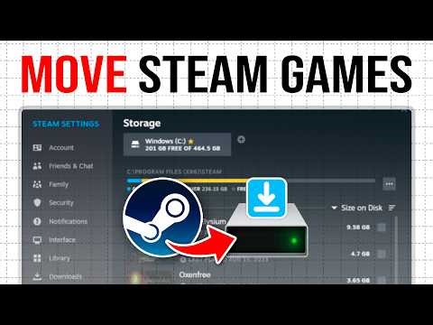 How To Move My Steam Games to Another Hard Drive | Full Guide