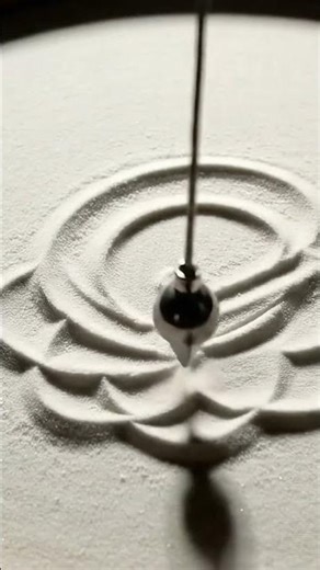 Mesmerizing Sand Pendulum | ASMR Art