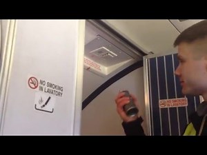 CRJ 100 Lavatory Smoke Detector Test