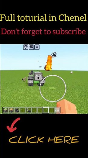 How to make military 🪖 tank in Minecraft 🥵#shorts #minecraft