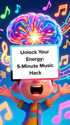 Music can change your brain in minutes! Try this science-backed energy boost and feel unstoppable. #motivation #science #musicpower #mindset #productivity #selfimprovement