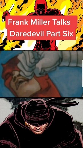 From the documentary Men Without Fear Frank Miller Talks Daredevil #comics #comicbooks #movies #marvel #Stanlee #mcu #marvelcomics | Comic Concierge