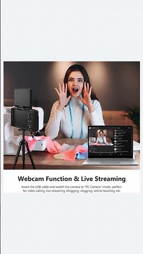 4K Digital Camera for Photography, 64MP Vlogging Camera for YouTube